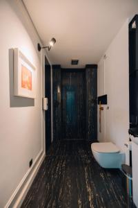 Postel nebo postele na pokoji v ubytování Skyline Penthouse Cluj Cozy & Warm Terasă Panoramică Self Check-in