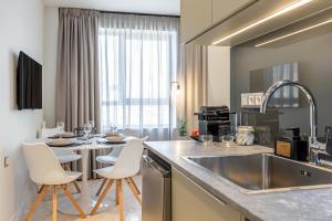 Η κουζίνα ή μικρή κουζίνα στο Raise Porta Nuova