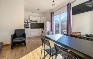 Η κουζίνα ή μικρή κουζίνα στο 1 Bedroom Gorgeous Home In Sernhac