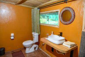 Koupelna v ubytování Oldarpoi Wageni Camps