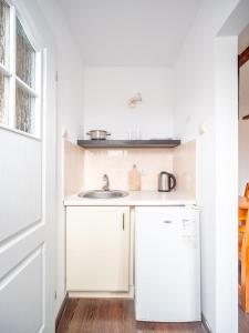 Η κουζίνα ή μικρή κουζίνα στο Pokoje Maxi Mare Piamola