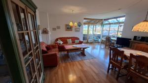 Et tv og/eller underholdning på Ferienwohnung Krämer