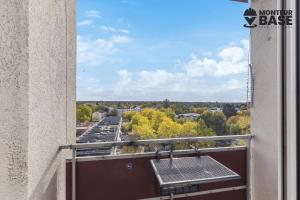 Μπαλκόνι ή βεράντα στο MONTEUR - Unterkunft für bis zu 5 Personen in 63454 Hanau - HU12