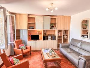 Kuchyň nebo kuchyňský kout v ubytování Holiday Home La houle by Interhome