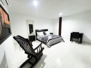 Μια τηλεόραση ή/και κέντρο ψυχαγωγίας στο Hotel la Ciudad