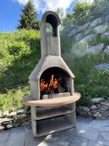 Tiện nghi BBQ cho khách tại nhà gỗ