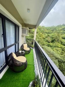 Balkón nebo terasa v ubytování The Banyan Rest