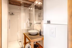 Koupelna v ubytování Chalet Pain Saigle