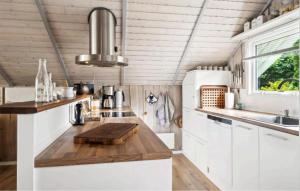 Η κουζίνα ή μικρή κουζίνα στο Amazing Home In Spøttrup With House A Panoramic View