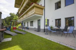 Vonkajšia záhrada v ubytovaní Apart bianca Zillertal