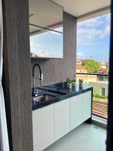 Køkken eller tekøkken på Beach Class Summer Residence