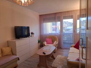 Μια τηλεόραση ή/και κέντρο ψυχαγωγίας στο Fonyódi Centrum Apartman