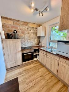 Η κουζίνα ή μικρή κουζίνα στο Ferienhaus Lisbeth