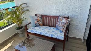 Μπαλκόνι ή βεράντα στο Paradise Apt in Punta Cana