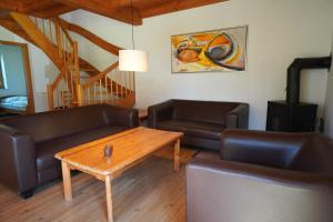 Posezení v ubytování Natur Ferienpark 3 - Ferienhaus Typ C