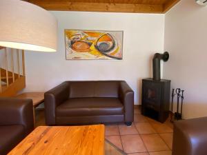 Posezení v ubytování Natur Ferienpark 3 - Ferienhaus Typ C