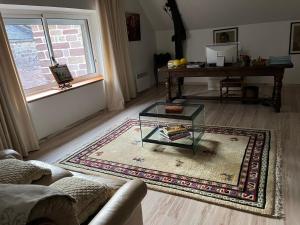 Χώρος καθιστικού στο le havre de la reynie