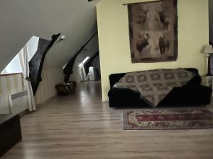 Χώρος καθιστικού στο le havre de la reynie