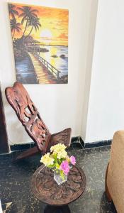 Χώρος καθιστικού στο Exclusive 3BR City Escape High End Comfort & Stunning Views