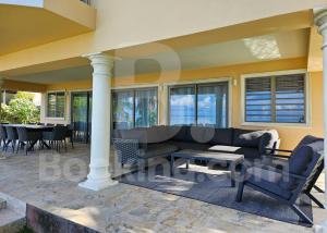 Posezení v ubytování Only Moorea