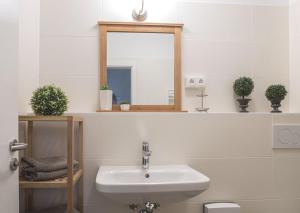 Ένα μπάνιο στο STRANDFLIEDER App Nr 05 max 3 Pers