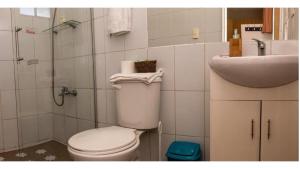 Koupelna v ubytování Abanico Suites con Kitchenette y Parking