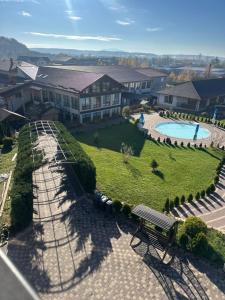 Πισίνα στο ή κοντά στο Готель Прага Іршава