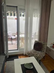 Χώρος καθιστικού στο Spice Apartment