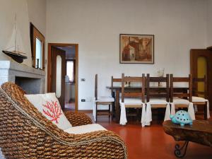 Posezení v ubytování Villa Golfo Aranci