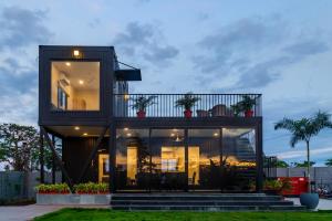 Budova, kde se prázdninový dům nachází