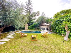 Πισίνα στο ή κοντά στο Residence Jannet 2 Luxury Seaside 3 bedrooms