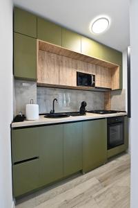 Η κουζίνα ή μικρή κουζίνα στο Sofia Luxury Studio