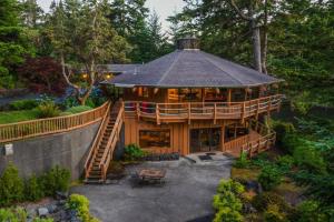 Zahrada ubytování Octagon House