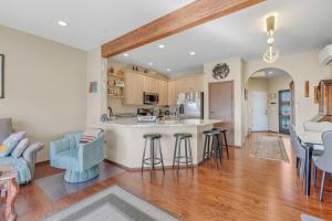 Kuchyň nebo kuchyňský kout v ubytování Lake Marie Lodge