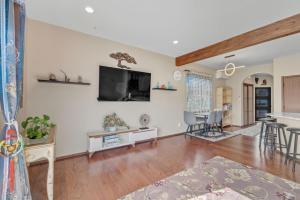 Et tv og/eller underholdning på Lake Marie Lodge