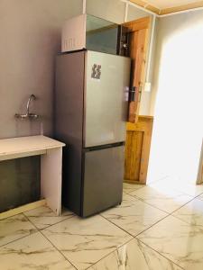 Kuchyň nebo kuchyňský kout v ubytování Tk guesthouse