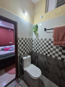 Koupelna v ubytování Boho Life - Entire flat in kondapur