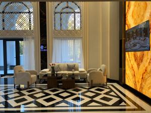 Posezení v ubytování Karim Parkside Hotel