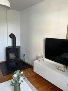 TV a/nebo společenská místnost v ubytování Apartment Rosi - Gemütliche und moderne Ferienwohnung in der Innenstadt