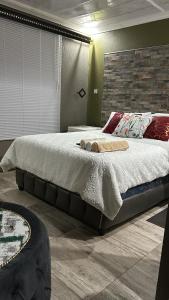 Ένα ή περισσότερα κρεβάτια σε δωμάτιο στο Lake Boutique Hotel