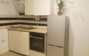 Kuchyň nebo kuchyňský kout v ubytování Home stay central