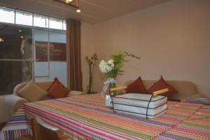 Posezení v ubytování La Casa de Toño