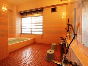 Bathroom sa Lodge Yukiyama