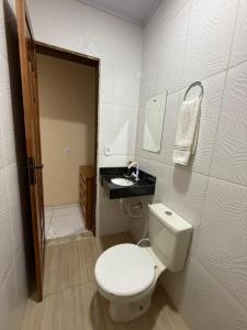 Koupelna v ubytování Hotel Caribe de Alter - Alter do Chão + 73 fotografií