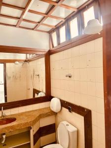 Phòng tắm tại Hotel Cetro