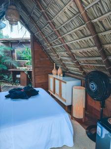 Postel nebo postele na pokoji v ubytování VillaCabana