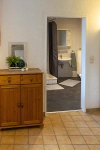 Η κουζίνα ή μικρή κουζίνα στο Taunuslodge