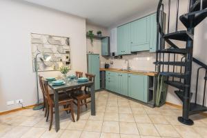 Kuchyň nebo kuchyňský kout v ubytování Casa Stella Charme nel Quadrilatero Romano