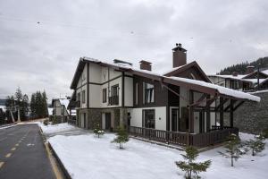 Finlandia Chalet v zimě