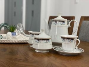 Příslušenství pro přípravu čaje a kávy v ubytování holiday home srilanka